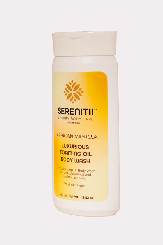 LUXURIOUS FOAMING OIL BODY WASH