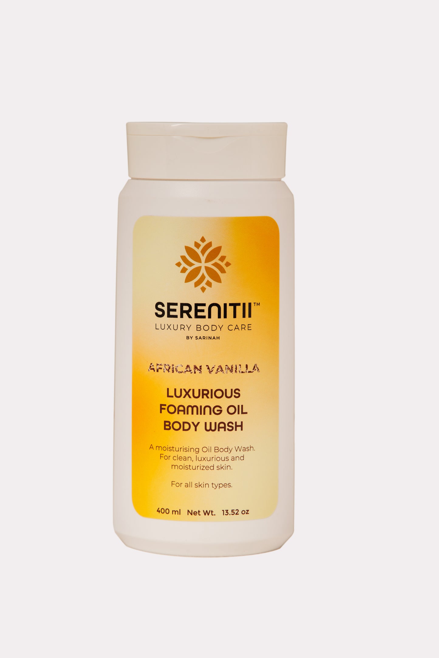 LUXURIOUS FOAMING OIL BODY WASH